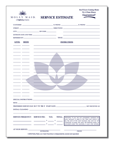 Show details for Estimate Form 3 part